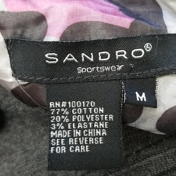 Sandro Sportswear Coat Medium - Picture 4 of 6